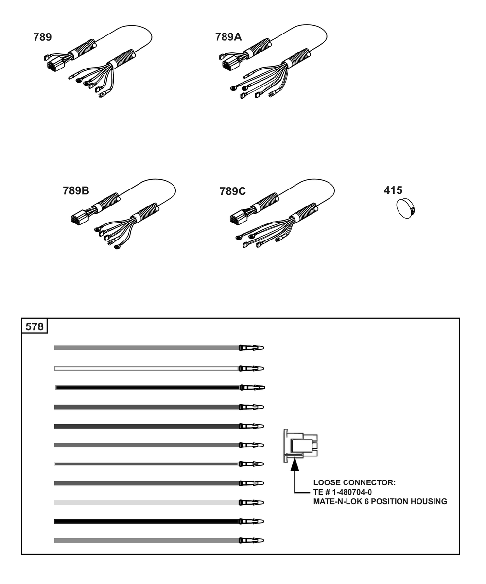 Electrical Diagram and Parts List for  Briggs and Stratton Engine